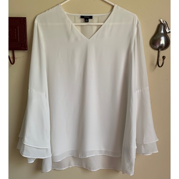 Alfani :: bell sleeve poet blouse - Picture 2 of 13
